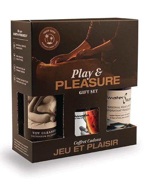 Earthly Body Play & Pleasure Gift Set - Asst. Watermelon