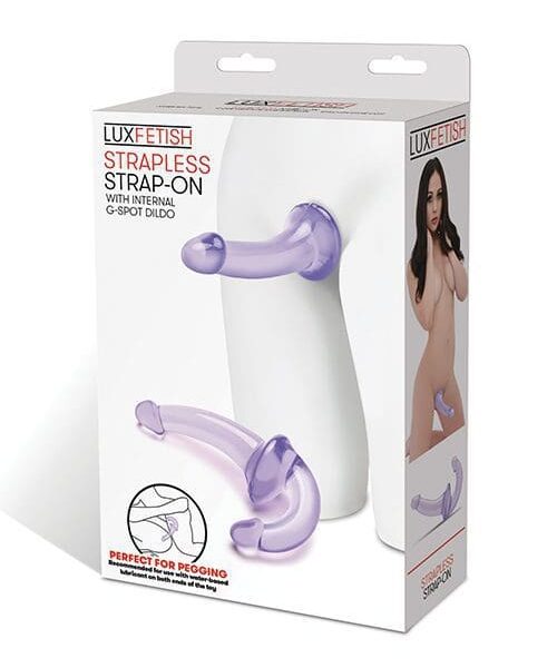 Lux Fetish Strapless Strap On - Purple