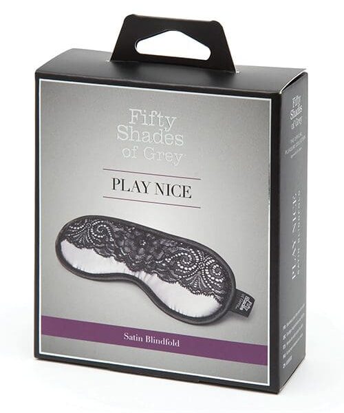 Fifty Shades of Grey Play Nice Satin & Lace Blindfold