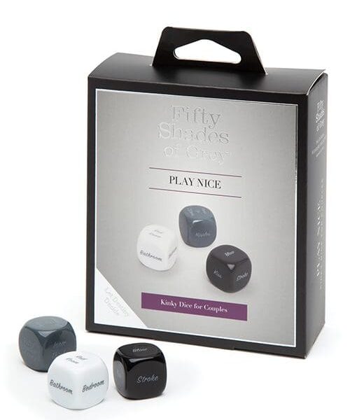 Fifty Shades of Grey Play Nice Kinky Dice for Couples