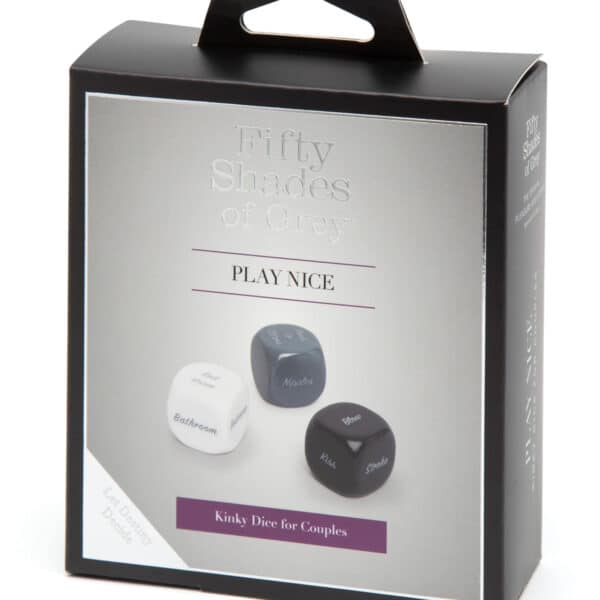 Fifty Shades of Grey Play Nice Kinky Dice for Couples