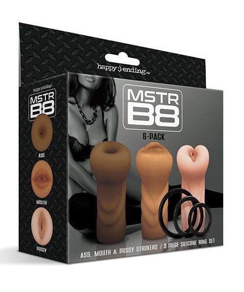 MSTR B8 Stroker Set w/C-Rings - Assorted Pack of 3