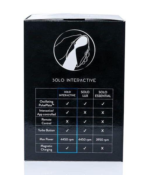 Hot Octopuss Pulse Solo Interactive - Black