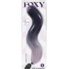 Foxy Fox Tail Silicone Butt Plug - Purple Gradient