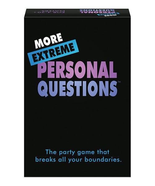 More Extreme Personal Questions Party Game