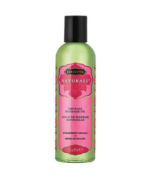 Kama Sutra Naturals Massage Oil - 2 oz Strawberry Dreams