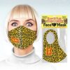 Super Fun Party Animal Print Mask