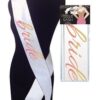 Glitterati Bride Sash