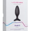 Lovense Hush 2 1.75" Butt Plug - Black