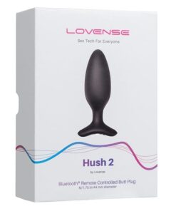 Lovense Hush 2 1.75" Butt Plug - Black