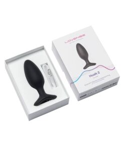 Lovense Hush 2 1.75" Butt Plug - Black