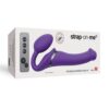 Strap On Me Vibrating Bendable M Strapless Strap On - Purple