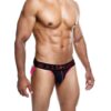 Male Basics Neon Jockstrap Coral MD