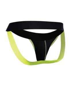 Male Basics Neon Jockstrap Neon Yellow LG