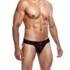 Male Basics Neon Jockstrap Red XL