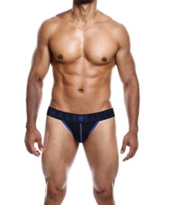 Male Basics Neon Jockstrap Royal XL