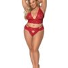 Sugar & Spice Bra & Panty Red QN