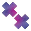 =Neva Nude Chameleon Color Changing X Factor Pasties - Pink/Purple