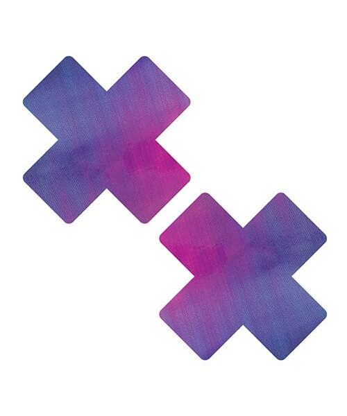 =Neva Nude Chameleon Color Changing X Factor Pasties - Pink/Purple