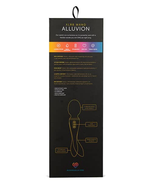 Nu Sensuelle Alluvion XLR8 Bendable Wand - Purple