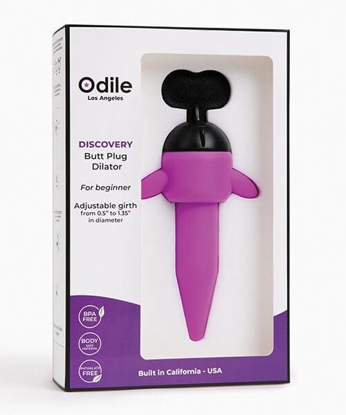 Odile Discovery Tapered Butt Plug Dilator - Purple