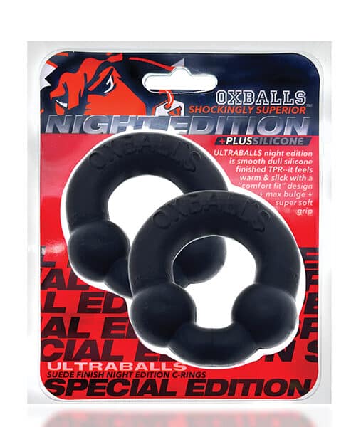 Oxballs Ultraballs Cockring Special Edition - Night Pack of 2