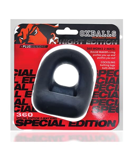 Oxballs 360 Cock Ring & Ballsling Special Edition - Night