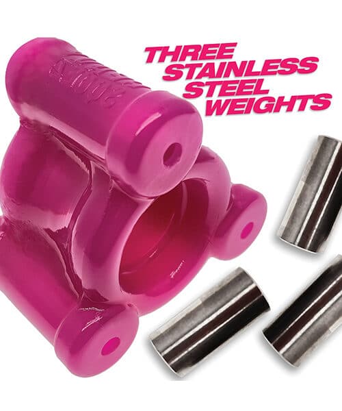 Oxballs Heavy Squeeze Ballstretcher - Hot Pink