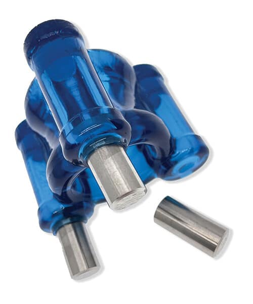 Oxballs Heavy Squeeze Ballstretcher - Space Blue