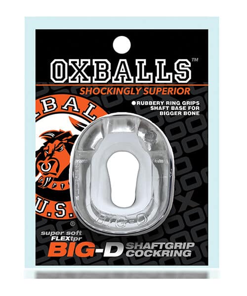 Oxballs Big D Cockring - Clear