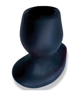 Oxballs Morphhole 2 Gaper Plug Large - Black Ice