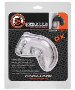 Oxballs Cock Lock Cock Cage - Clear