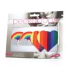 Peekaboos Pride Glitters Rainbows & Hearts - Pack of 2