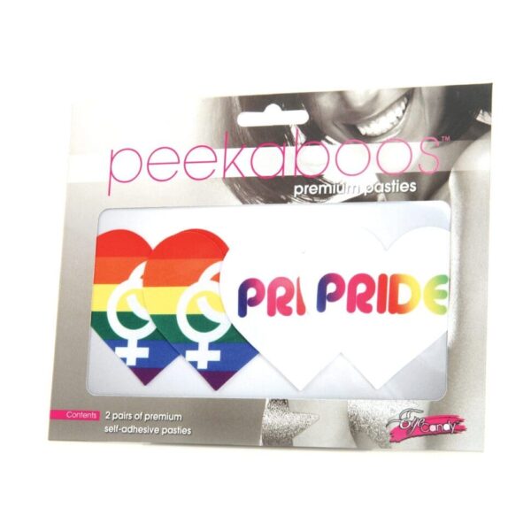 Peekaboos Pride Hearts - Pack of 2