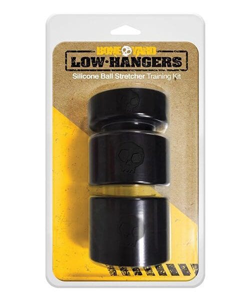 Boneyard Low Hangers Silicone Ball Stretcher Training Kit - Black