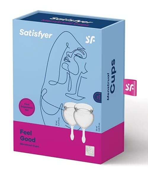 Satisfyer Feel Good Menstrual Cup - Transparent