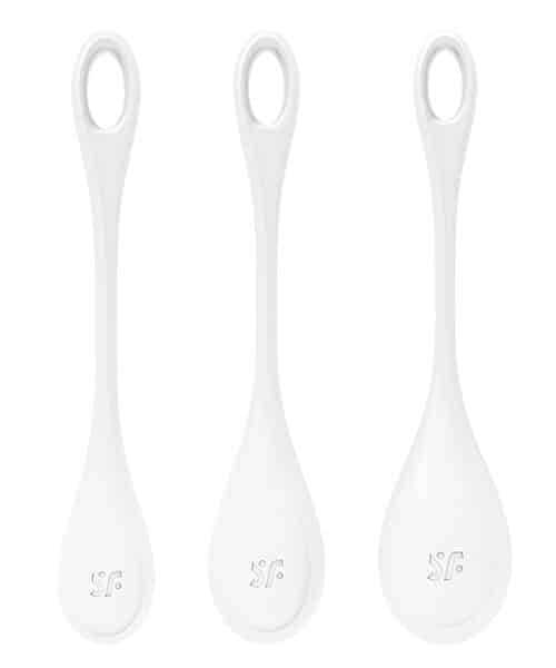 Satisfyer Yoni Power 1 Balls Training Set - White