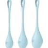 Satisfyer Yoni Power 2 Balls Training Set - Light Blue