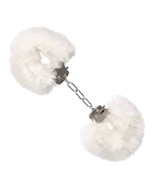 Ultra Fluffy Furry Cuffs - White