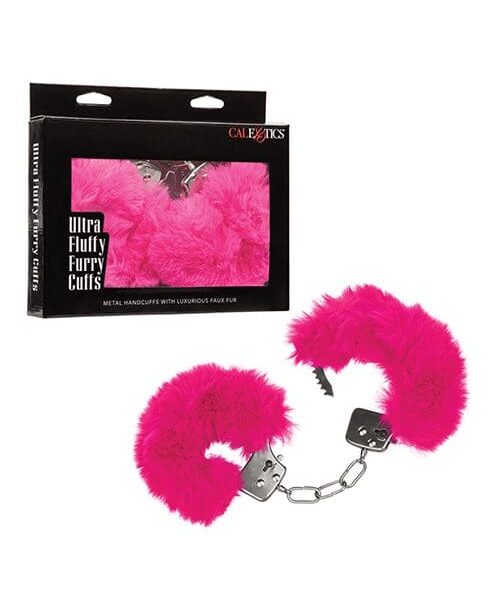 Ultra Fluffy Furry Cuffs - Pink