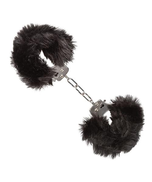 Ultra Fluffy Furry Cuffs - Black