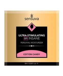 ON Insane Ultra Stimulating Personal Moisturizer Single Use Packet - 6 ml Cotton Candy