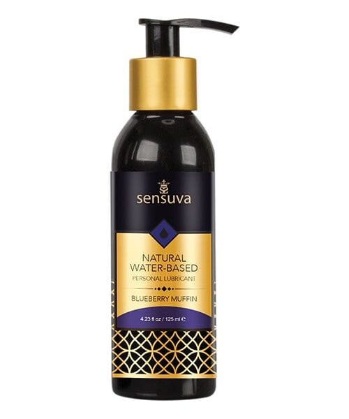 Sensuva Natural Water Based Personal Moisturizer - 4.23 oz Blueberry Muffin