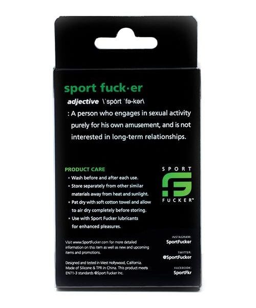 Sport Fucker Muscle Silicone Ball Stretcher - Blue