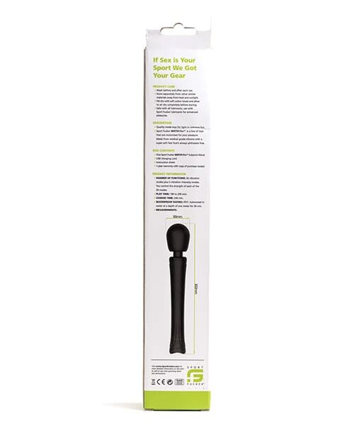 Sport Fucker Motovibe SubSonic Wand - Black