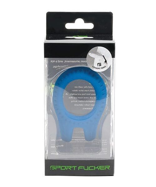 Sport Fucker CockPit Cockring - Blue