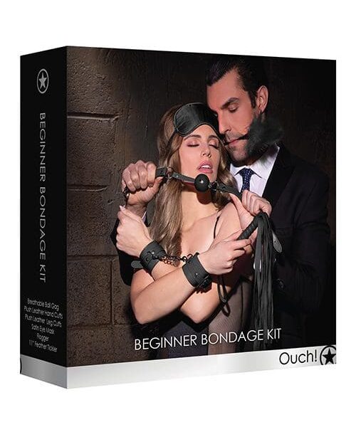 Shots Ouch Beginners Bondage Kit - Black