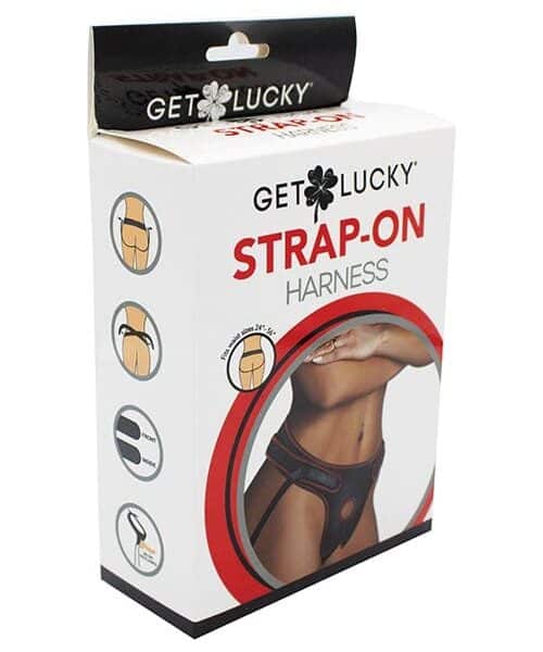 Get Lucky Strap On Harness - Black