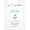 Wicked Sensual Care Simply Aqua Water Based Lubricant  - .1 oz