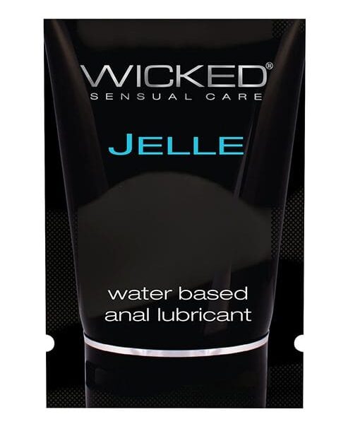 Wicked Sensual Care Jelle Water Based Anal Lubricant - .1 oz Fragrance Free